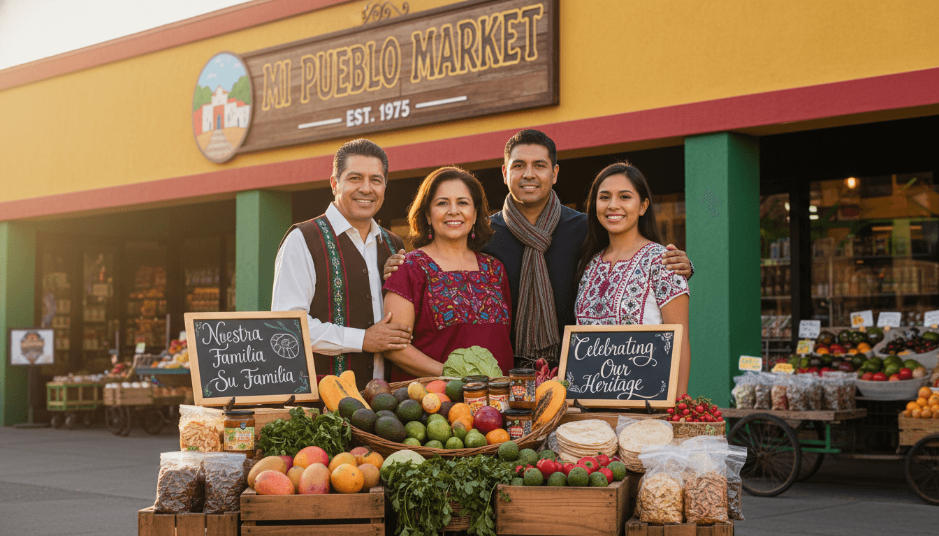 Mi Pueblo Market family owners and heritage