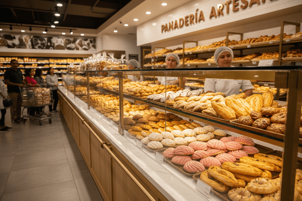 Bakery department at Mi Pueblo Market