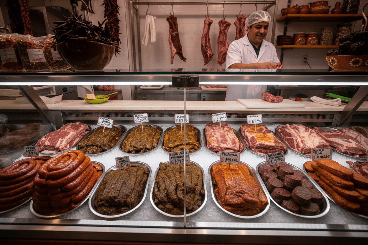 Meats department at Mi Pueblo Market